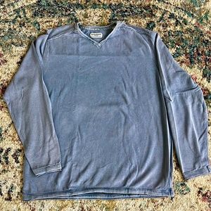 Tommy Bahama Distressed V Neck Pullover